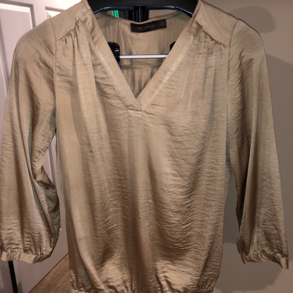 Gold blouse